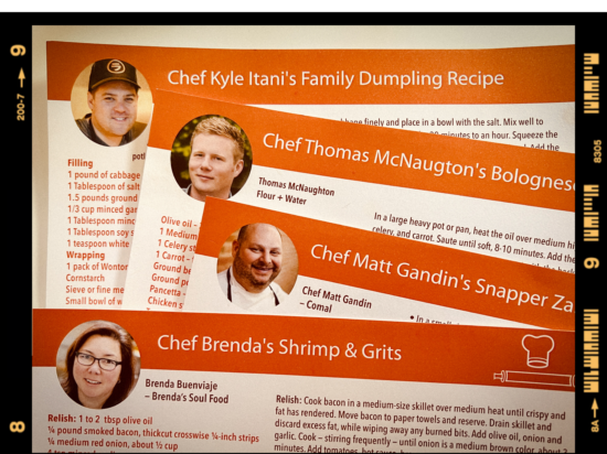 Favorite Staff and Restaurateur Friend Recipes – Download Here!